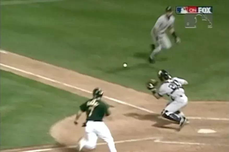 The iconic flip from Jeter 2001 ALDS.