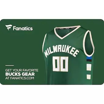 Milwaukee Bucks Gift Cards