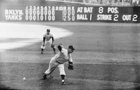 Don Larsen's perfect game in the 1956 World Series