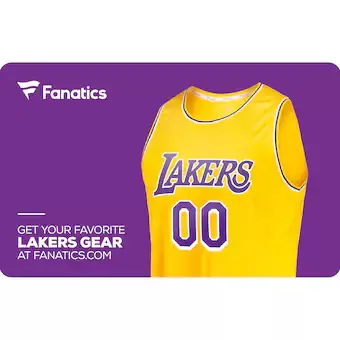 Los Angeles Lakers Gift Cards