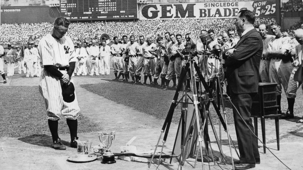 Lou Gehrig's "Luckiest Man" speech