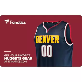 Denver Nuggets Gift Cards