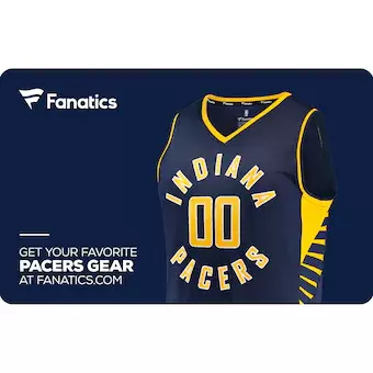 Indiana Pacers Gift Cards