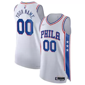 Philadelphia 76ers Custom Basketball Jerseys
