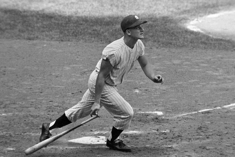 Roger Maris' 61st home run.