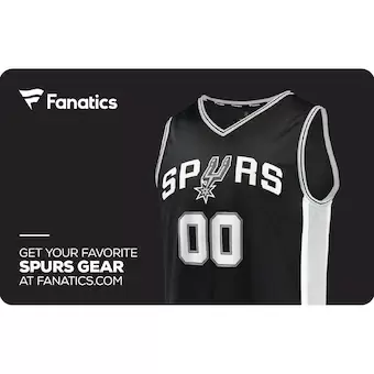 San Antonio Spurs Gift Cards