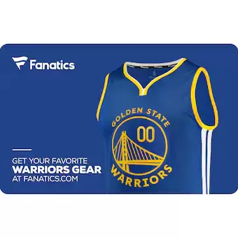 Golden State Warriors Gift Cards